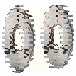 Threaded Ring Gage: 1-3/8-6 Thread, Class 3A, Go & No Go